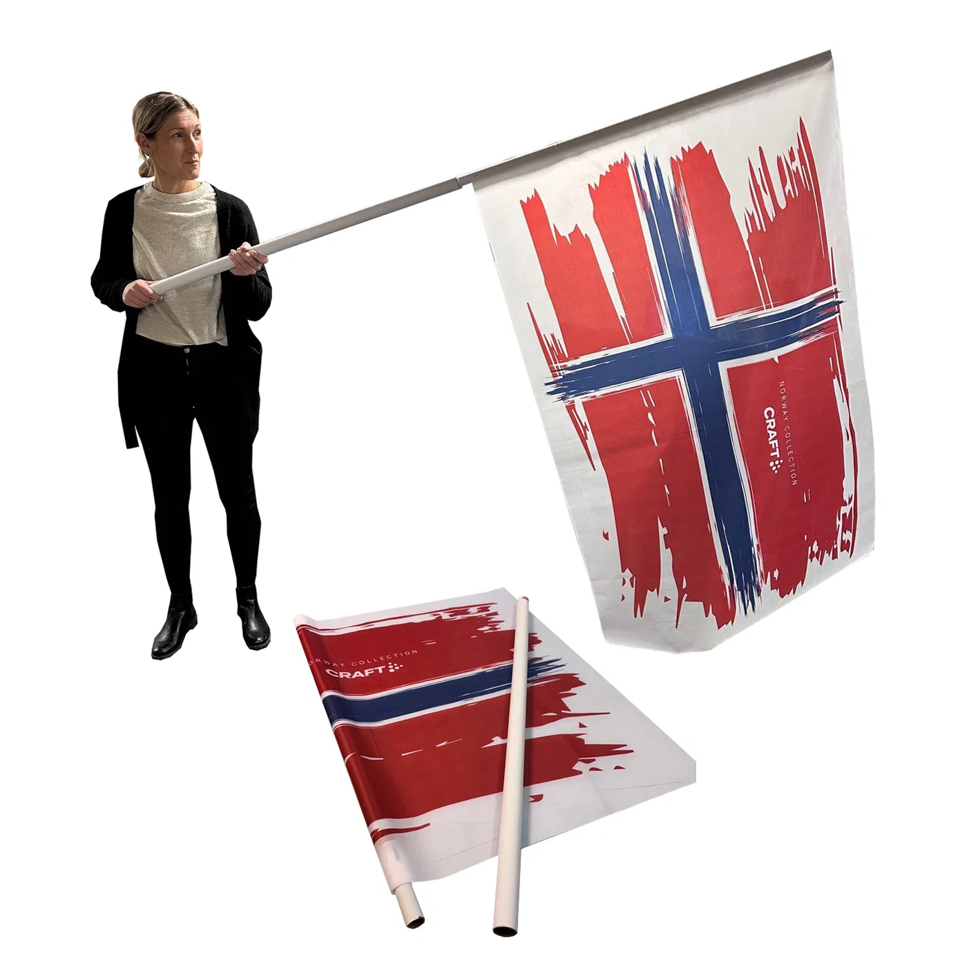 Supporterflagga delegig