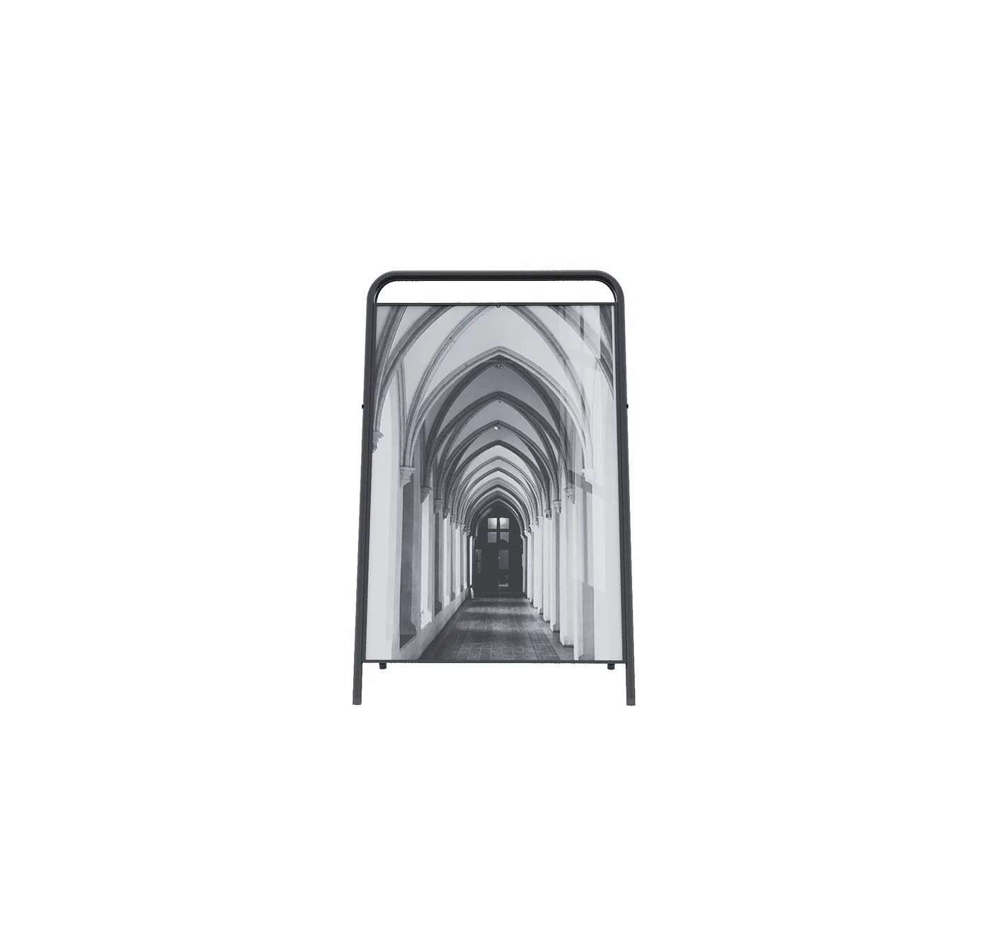 Gateskilt Easy 70x100 svart