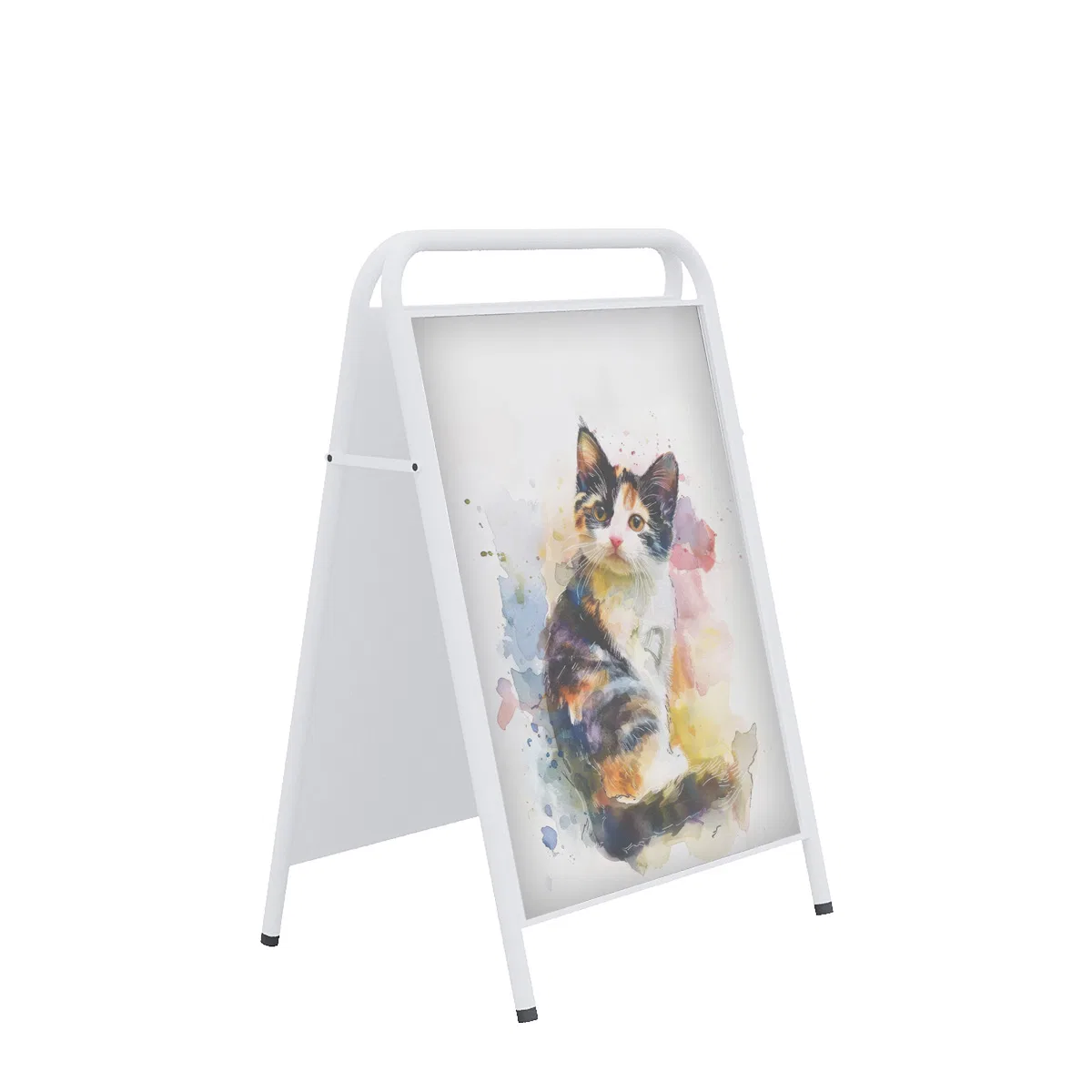 Gateskilt Easy 50x70 hvit