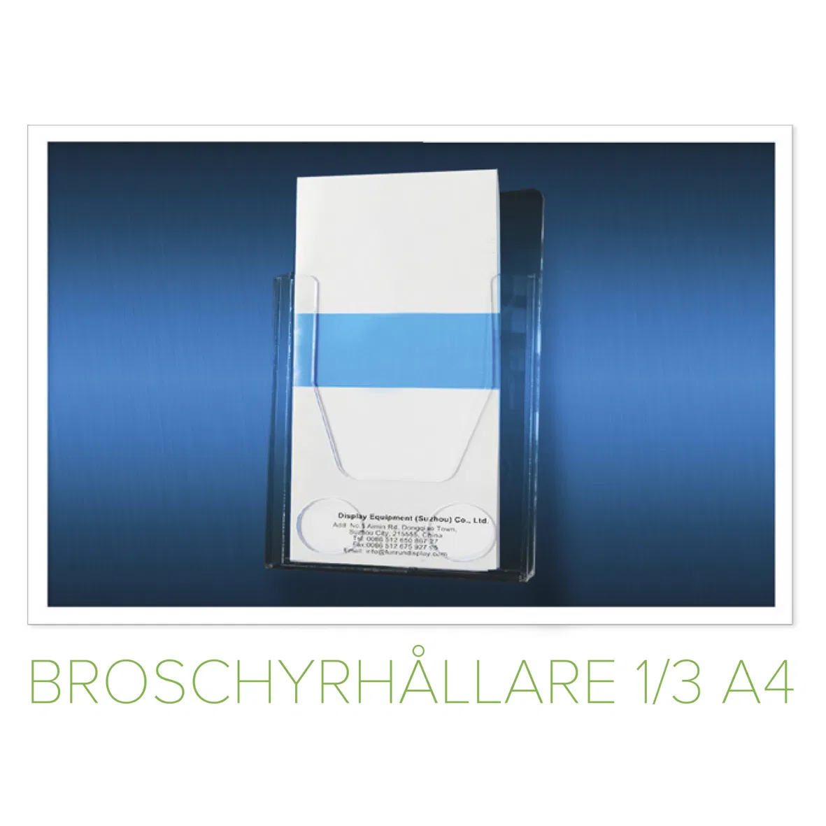 Visittkortholder roll-up