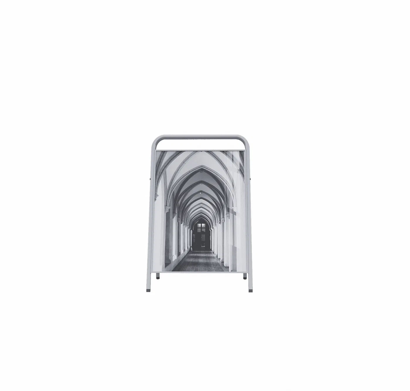 Gateskilt Easy 50x70 silver