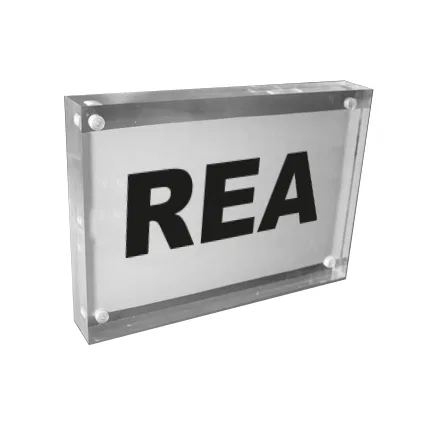 Akrylblokk med magnetlås