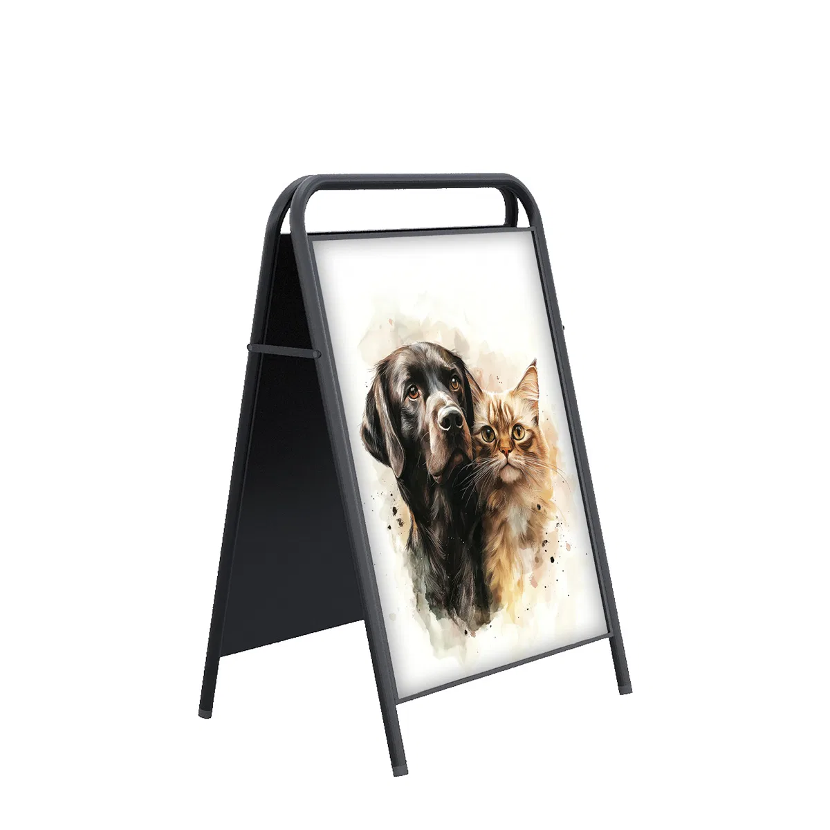 Gateskilt Easy 50x70 svart